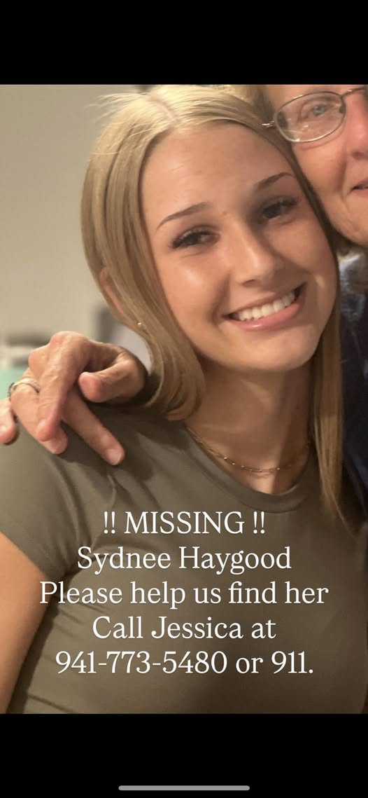 Sydnee Haygood Lakewood Ranch, FL Missing Teen